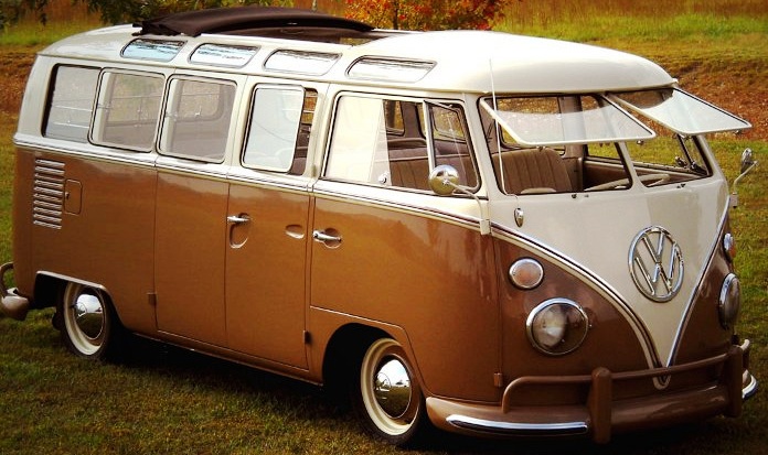 VW Transporter with sunroof