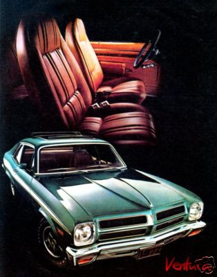 '72 Pontiac Ventura II brochure scan